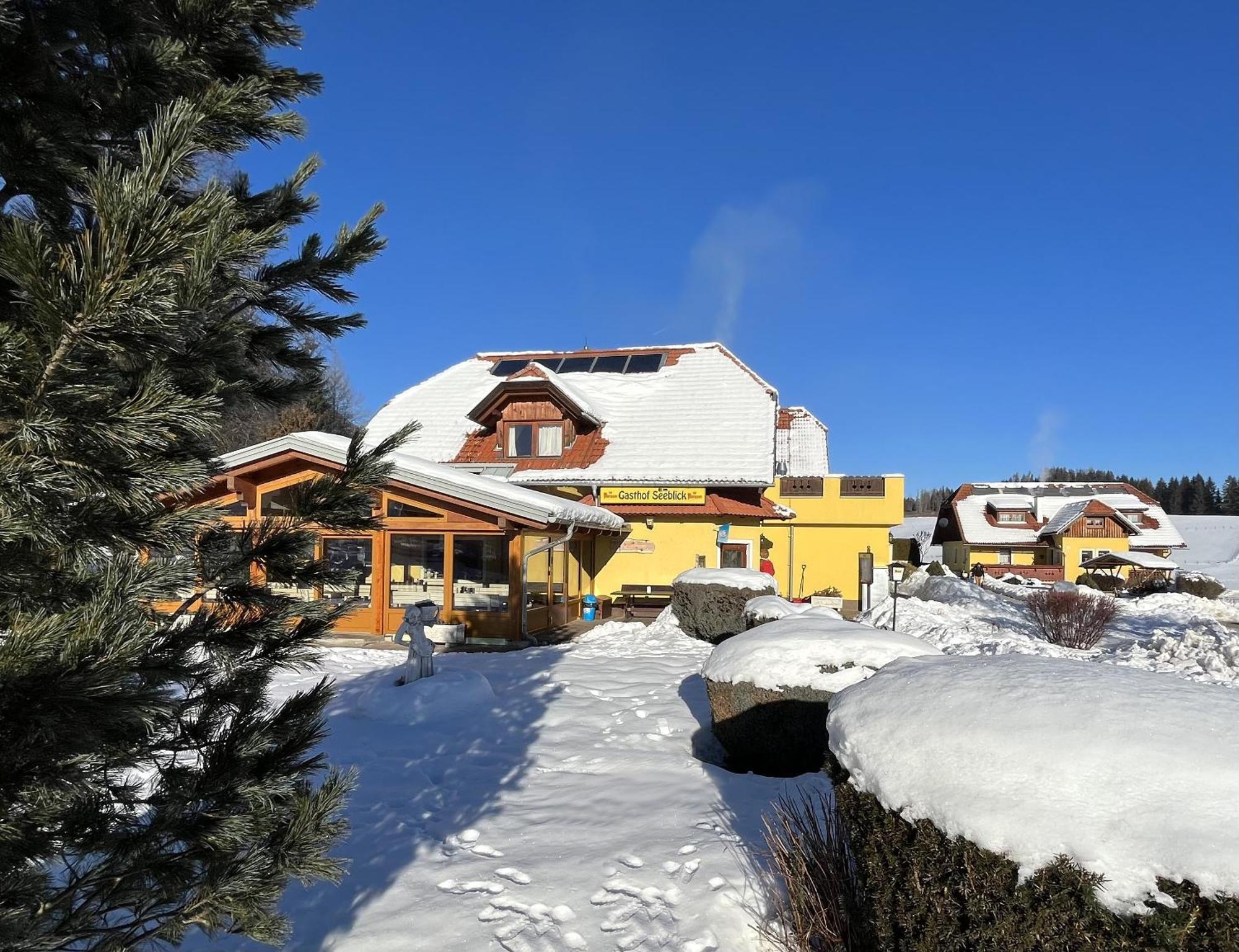 Hotel Gasthof Seeblick Zeutschach Екстер'єр фото